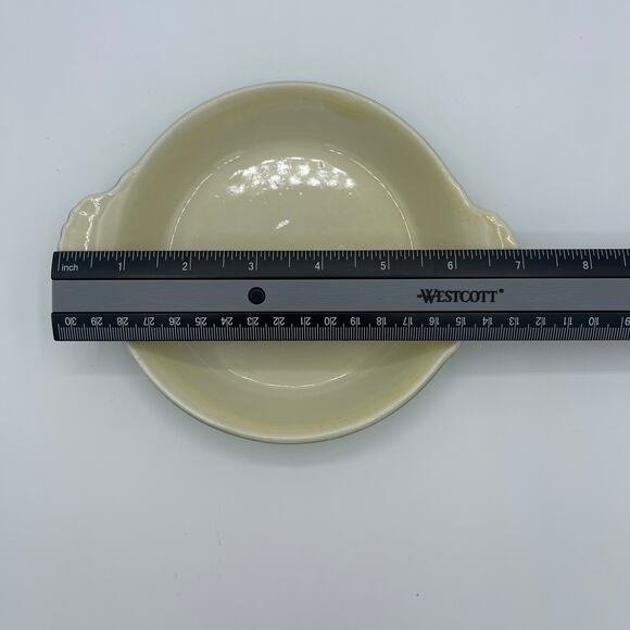 Vintage Hall Pottery 433 French Shirred Egg Dish - Picture 5 of 8